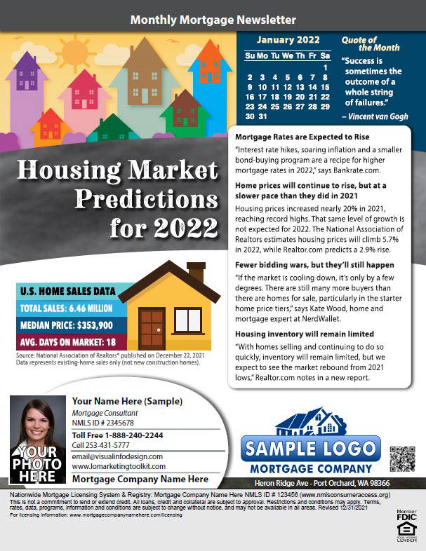 Monthly Mortgage Newsletter