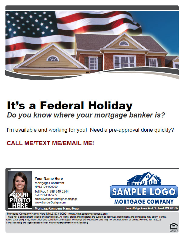 Customizable Mortgage Marketing Flyers